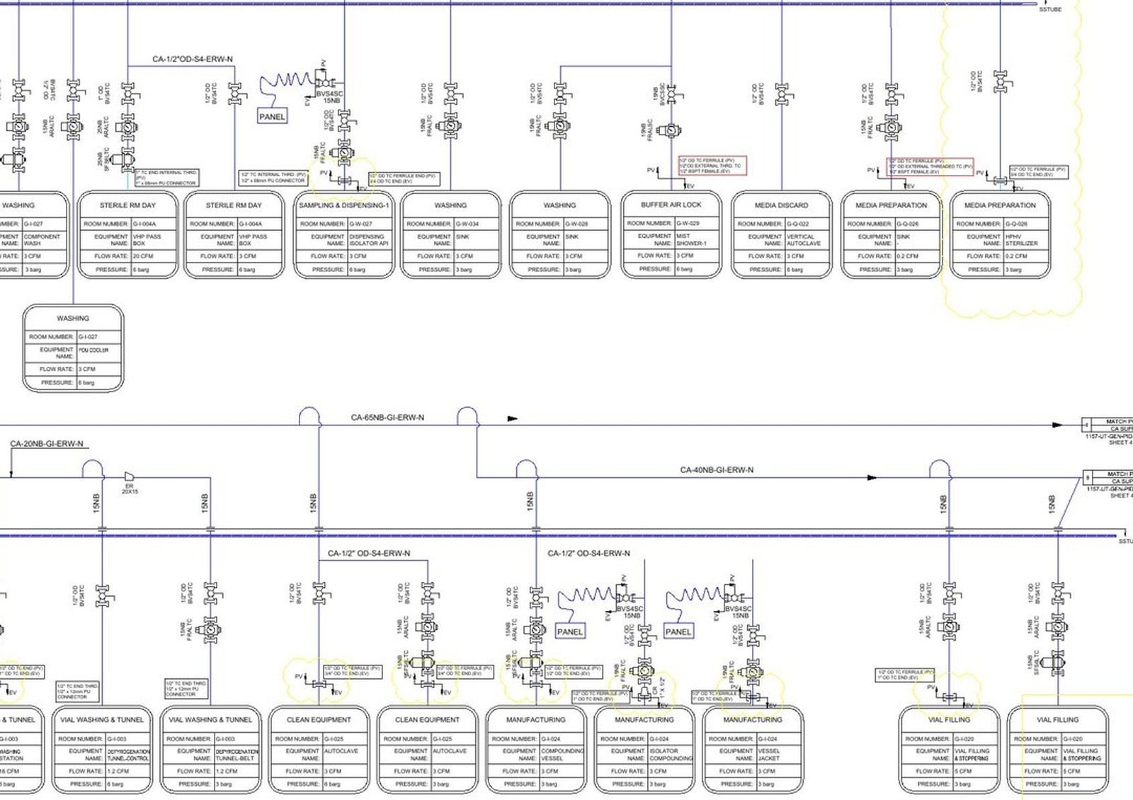 P&ID - Potable Water (Sheet 3 of 6)