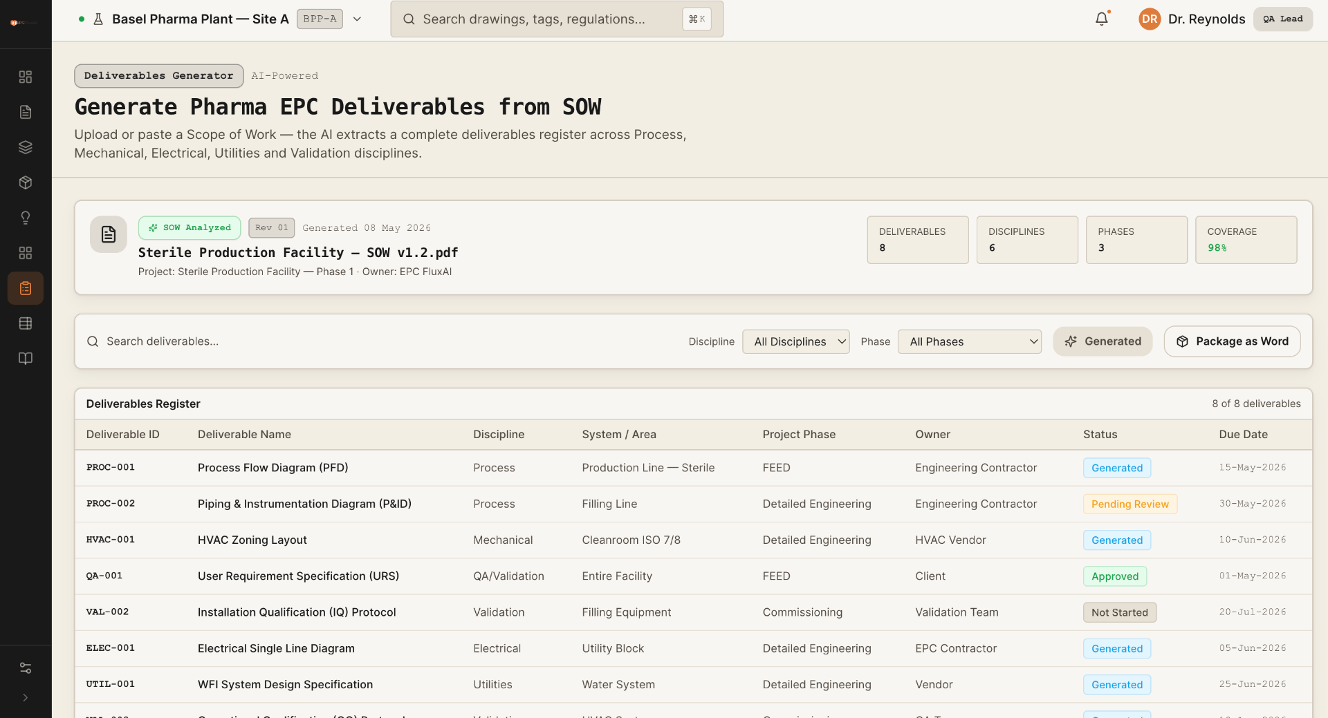 FEED Automation / DDS